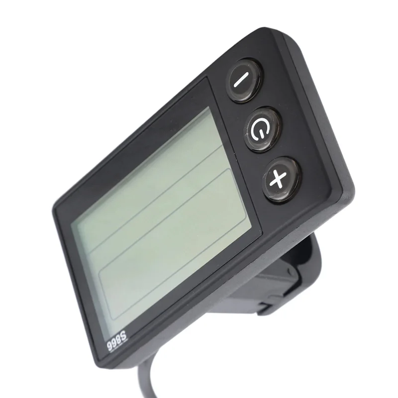 

REPLA-Electric Bike LCD Gauge Electric Bike Scooter LCD Screen For E-Bikes, Scooters For 24V 36V 48V Voltage