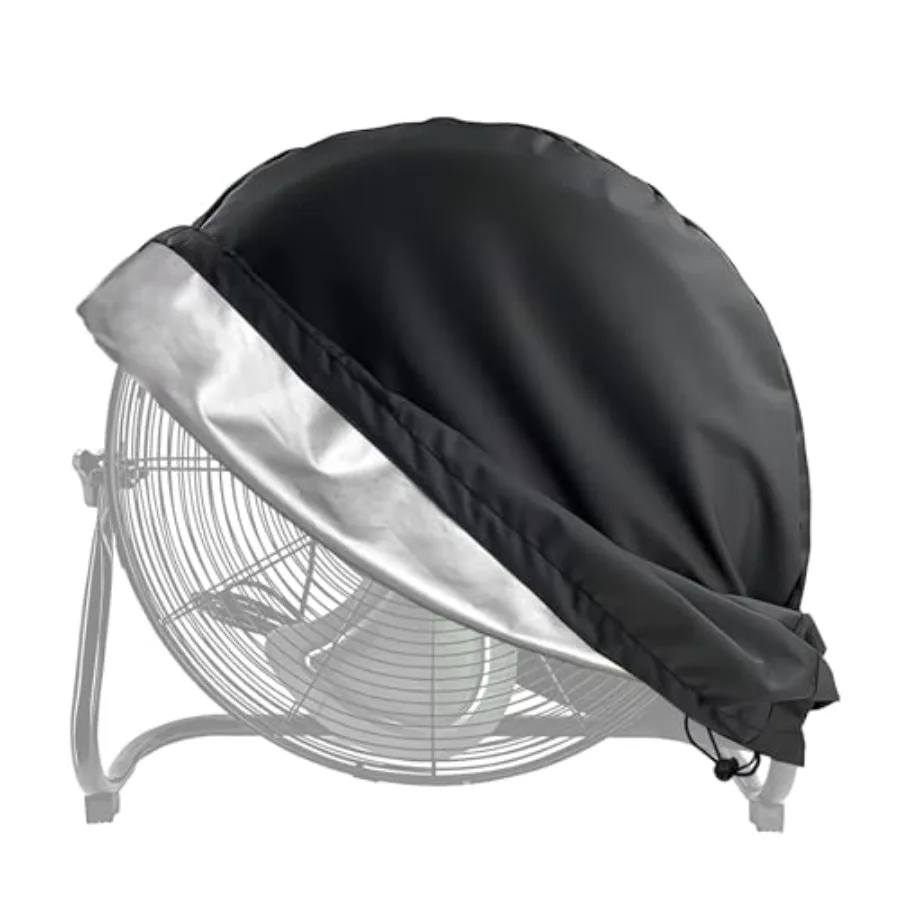 

Industrial Fan Cover, 600D Oxford Heavy Duty Outdoor Fan Cover, Waterproof and Dustproof Fits Up to 18-20" High-Velocity Floor