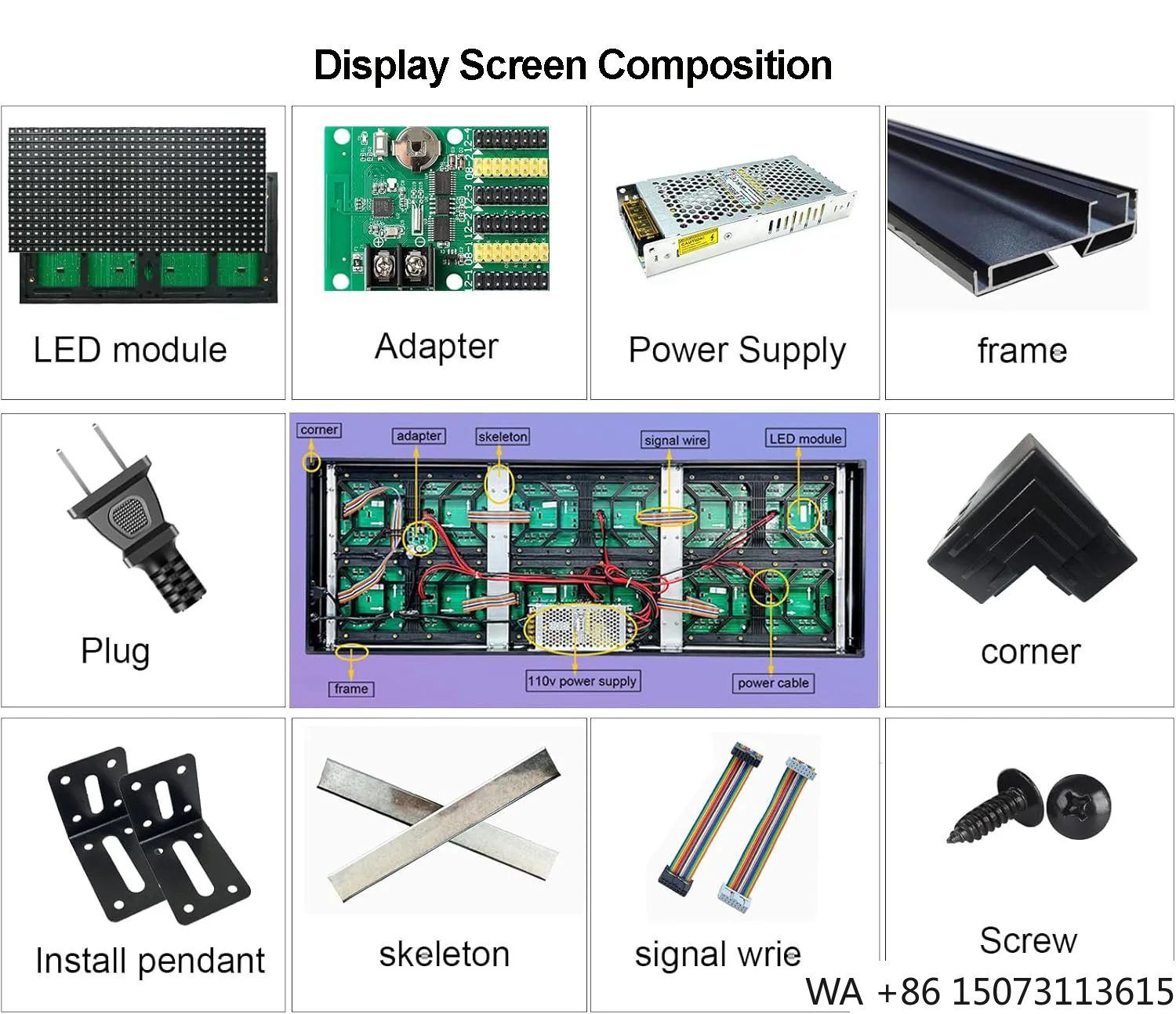 P10 LED-reclamescherm voor buiten - op maat programmeerbare scrollbanner met SDK-functie