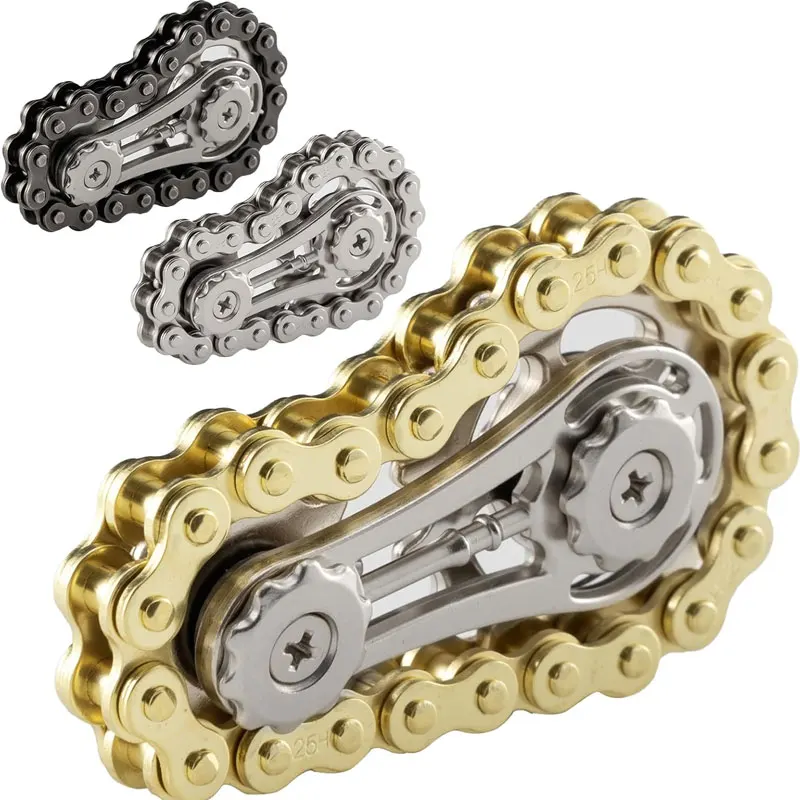 Engrenagem mecânica edc fidget spinner alívio do estresse rodas dentadas volante ponta do dedo giroscópio fidget spinner brinquedos para crianças adultas