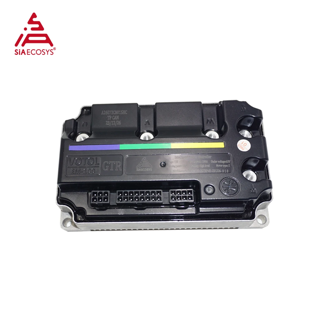 VOTOL Controller EM100-2GTRP SV120GT 72V Peak 350A CAN BUS Programmable Sine Wave Controller for E-Scooter E-Motorcycle