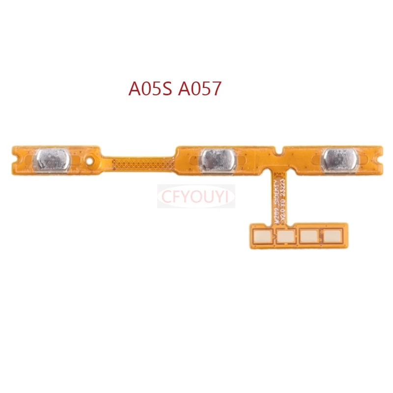 New Power ON OFF Buttons and Volume Button Up Down Flex Cable For Samsung Galaxy A055 / A05S SM-A057F A057