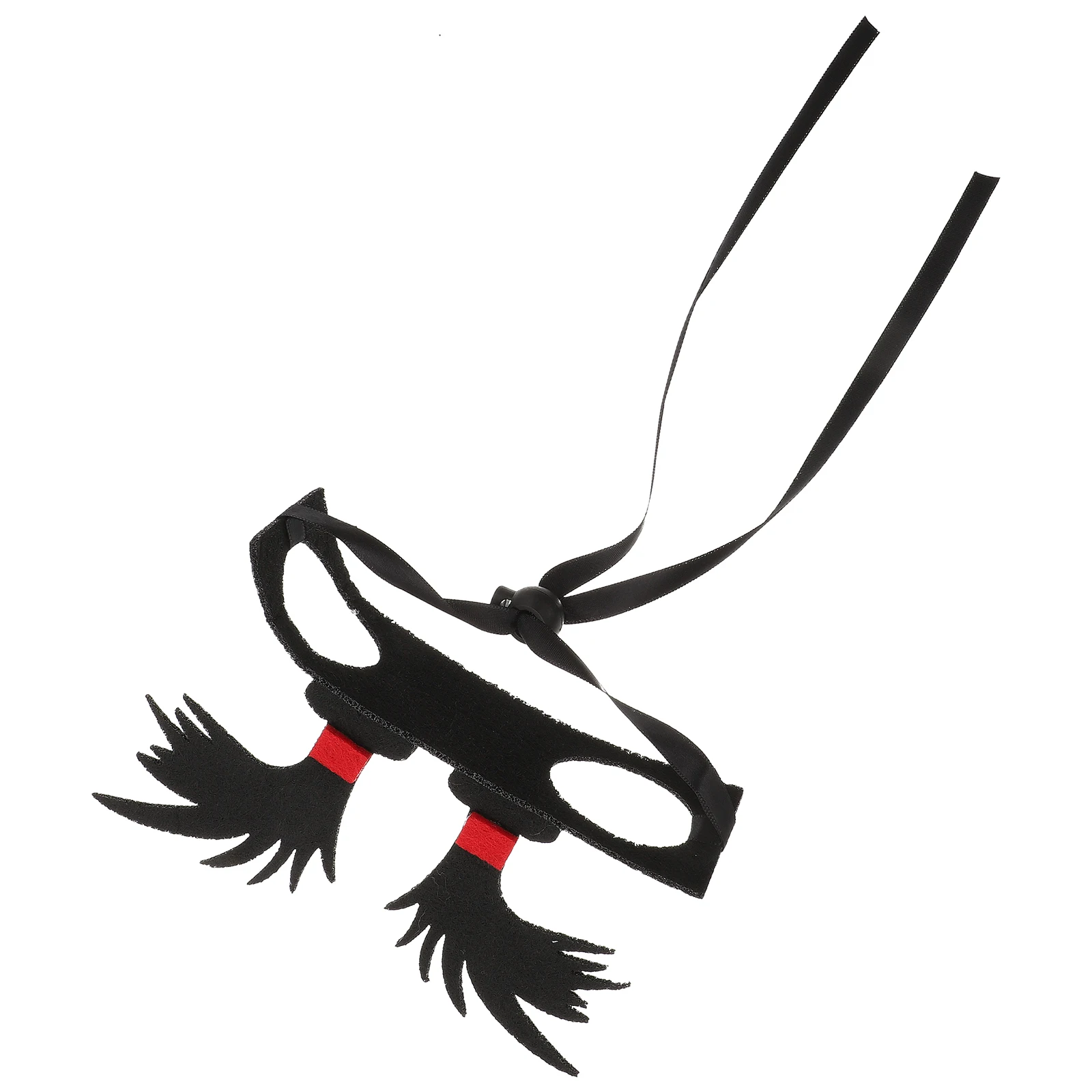 

1pc Cat Headwear Pet Costume Braid Headdress Adorable Costumes Prop Cosplay Black Headgear Dog Accessories Durable