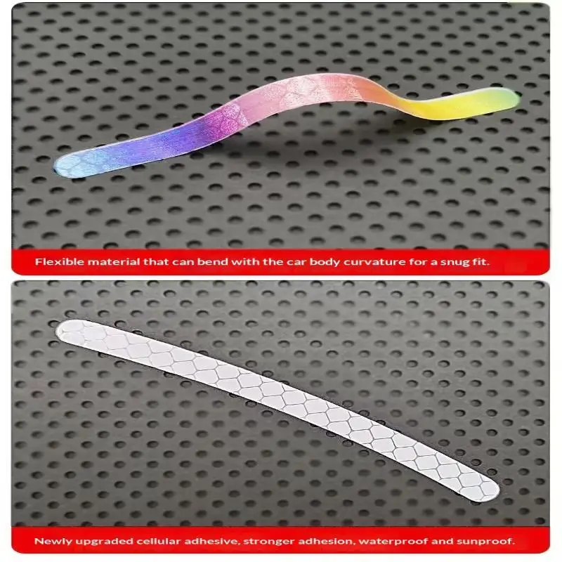 20 Stück reflektierende Auto-Felgenaufkleber, wasserdicht, einfach anzubringende Aufkleber für Motorrad, Fahrrad, Auto, DIY, Außendekoration – Detail 16
