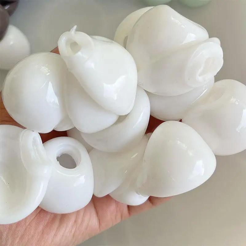 NEW 5Pcs Colorful TPR Empty Ball Shell DIY Handmade Squeeze Hollow Sphere Skin Fillable Stress Relief Craft Making Accessory