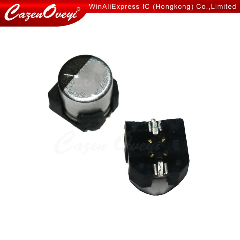 CazenOveyi 10pcs/lot Electrolytic capacitor 16v1000uf 10*10mm SMD aluminum electrolytic capacitor 1000uf 16v