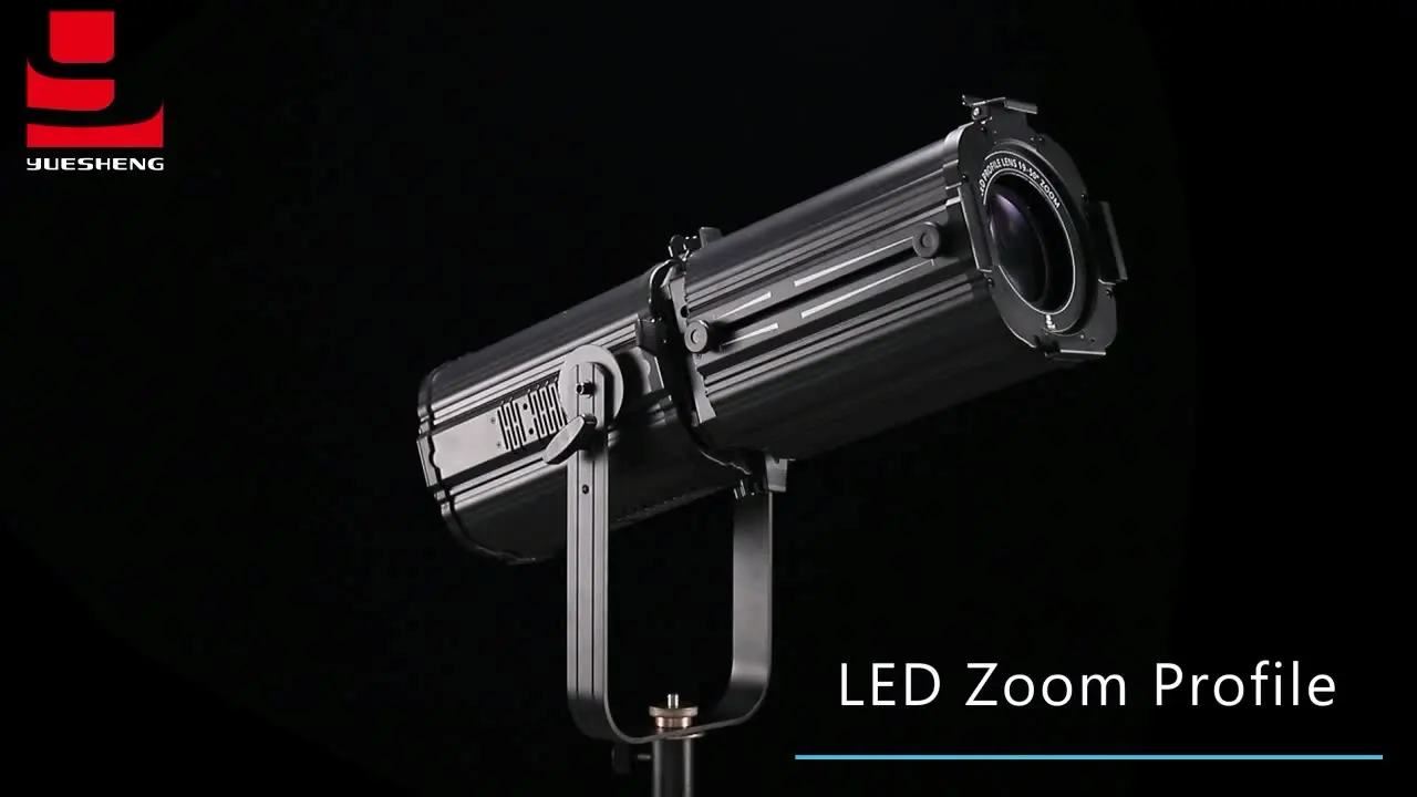 High Quality 400 Watt Manual Zooml ETC Optical Lens  RGBAL  LED Spotlight Profile Light