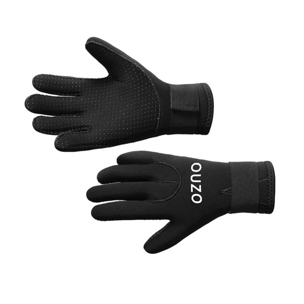 Guantes de buceo de 3mm para hombre y mujer, resistentes al frío, antideslizantes, resistentes al desgaste, para pesca, de neopreno, bajo el agua