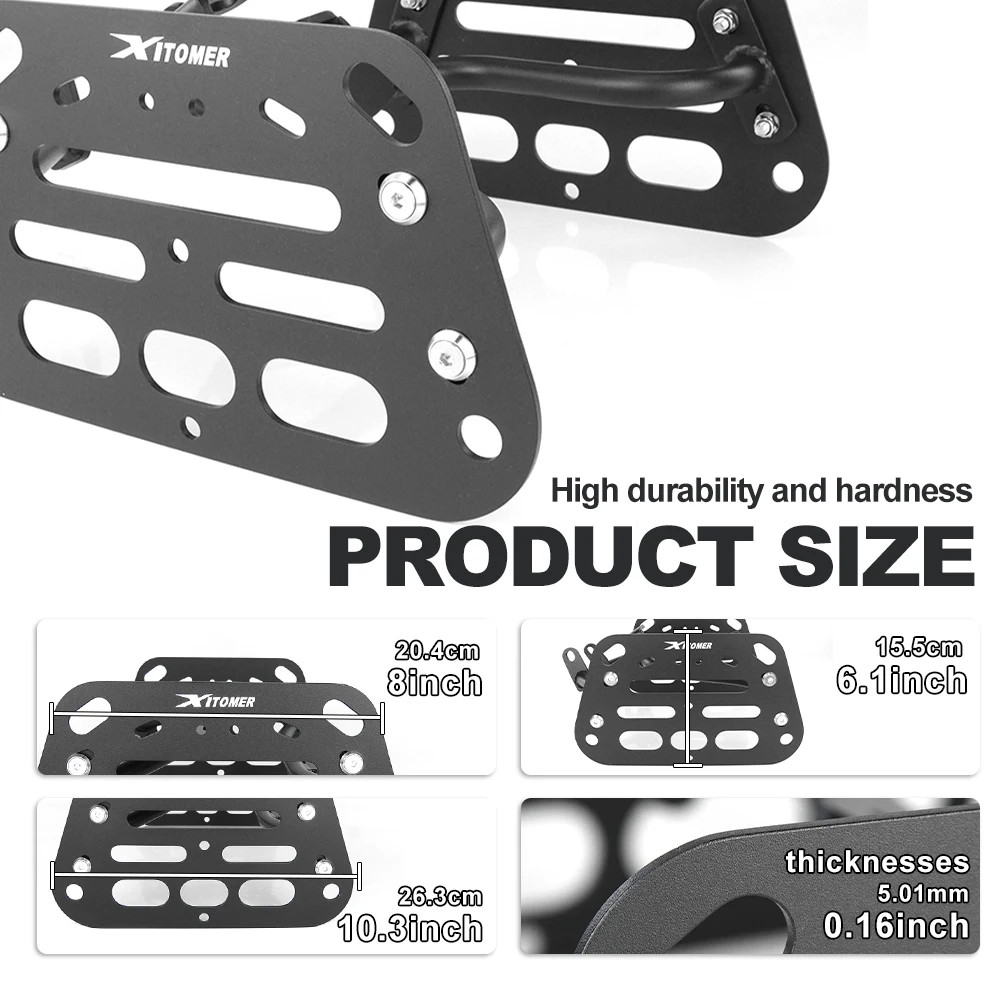 Moto Bisaccia Barre di Supporto Staffe di Montaggio Pannier Rack Per Ducati Diavel 1200 2011 2012 2013 2014 2015 2016 2017 2018