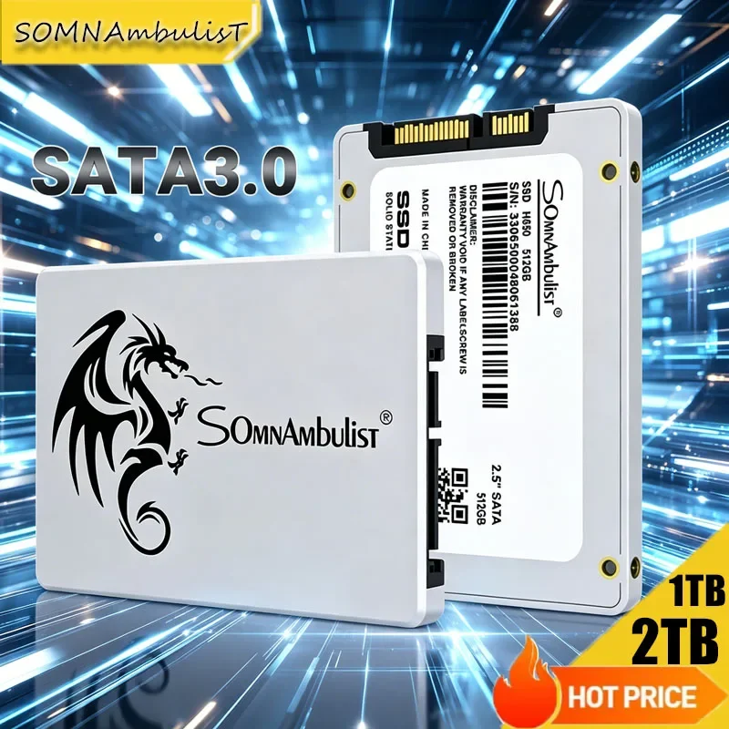 

SomnAmbulist 2.5 Inch SATA3 SSD 64GB 128GB 256GB 512GB 120GB 240GB 480GB Solid State Drive for Laptop Desktop PC