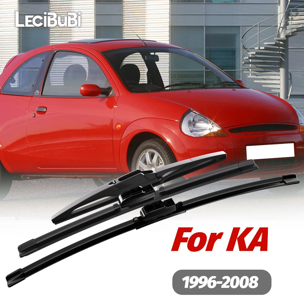1 Satz vorne und hinten Scheibenwischerblätter Scheibenwischer für Ford KA 1996–2008 2000 2001 2002 2003 2004 2005 2006 2007