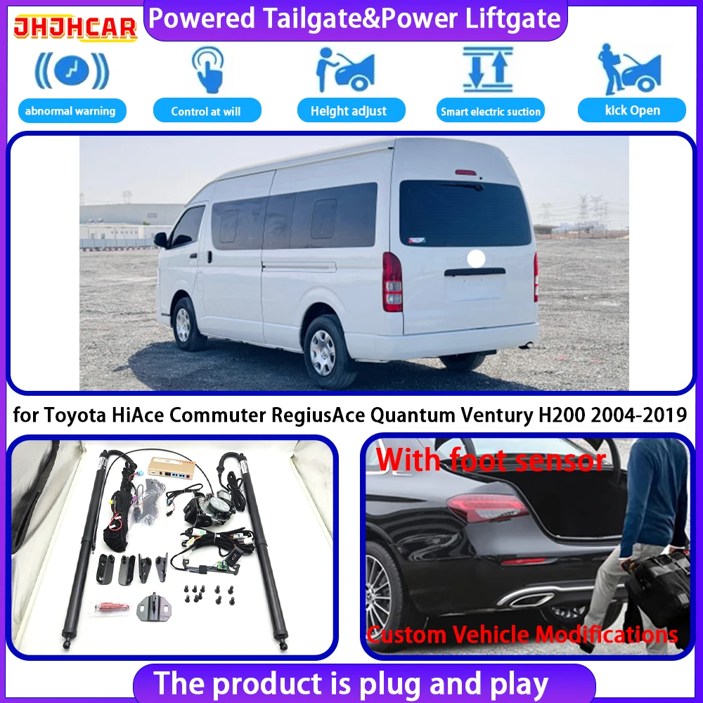 for Toyota HiAce Commuter RegiusAce Quantum Ventury H200 2004-2019 Smart Electric Powered Tailgate Power Liftgate Tailgate