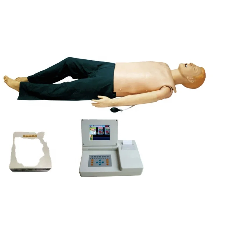 Advanced multi-function emergency training simulator (CPR and endotracheal intubation integrated function, embedded system)