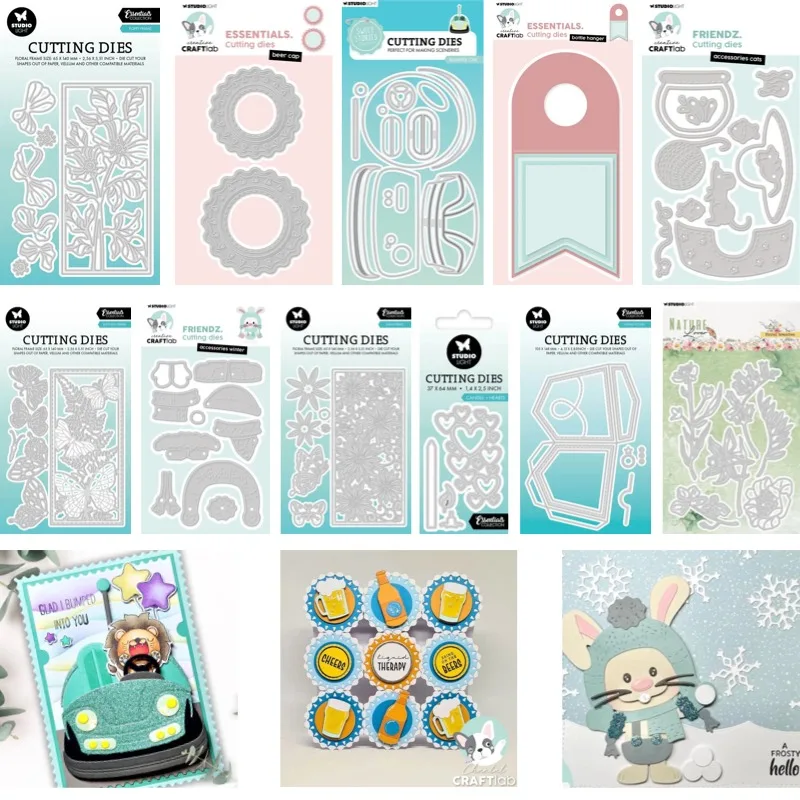 Shape Frame Candle Hearts Poppy Winter Metal Cutting Dies New Arrival 2026 DIY Molds Scrap Booking Paper Making Die Cuts Crafts