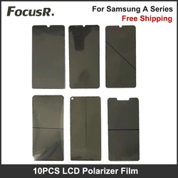 10PCS Ori LCD Screen OLED Polarizer Film LCD Filter Parts For Samsung Galaxy A71 A10-A80 A20e A21s A30s A32 A52 A31 Replacement