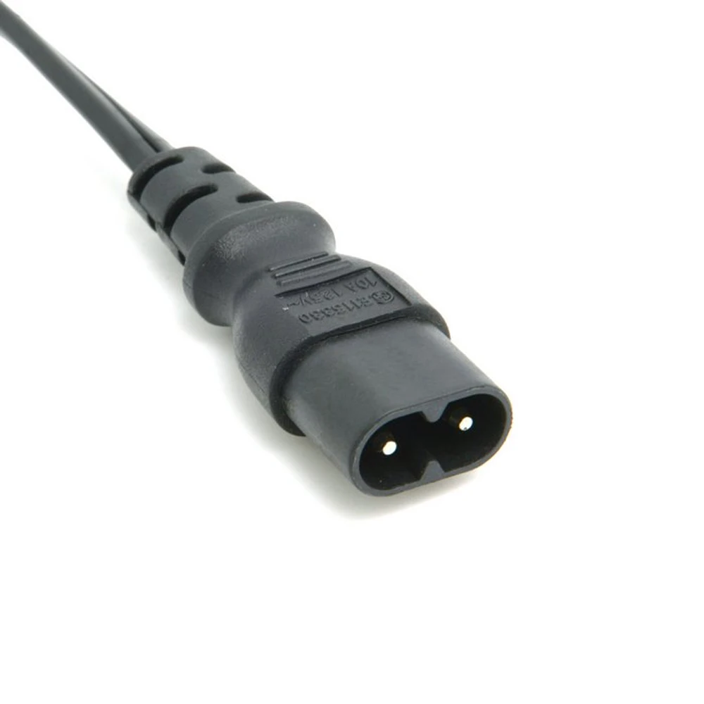 C-8 iec 1,8 c8 stecker an c7 C-7 buchse männlich zu weiblich verlängerung netzteil haupt adapter kabel 6ft m