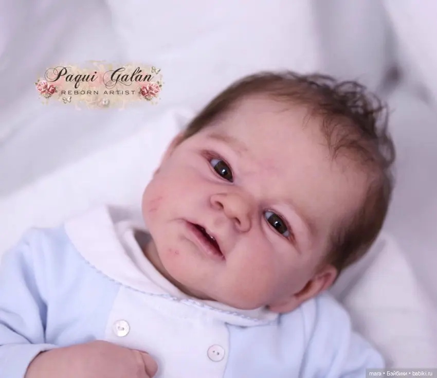 17in Reborn Elijah Unpainted Blank Doll Kit Fresh Color DIY Parts Cloth Body Eyes Handicraft Art Doll