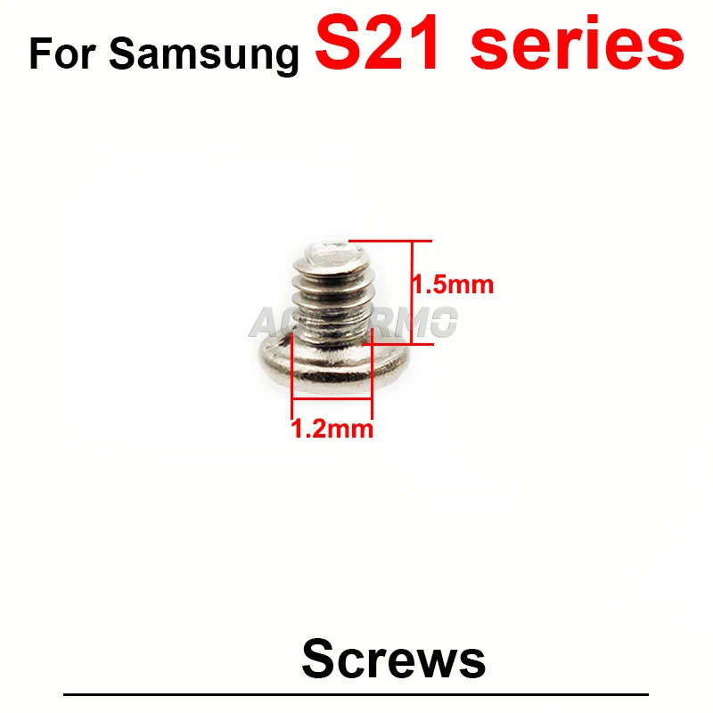 10Pcs/Lot Screws For Samsung Galaxy S21 Ultra Plus S21+ S21U Signal Antenna Module Flex Cable Replacement Parts image 3