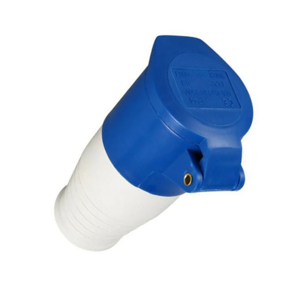 مقاوم للماء 3 دبابيس اتصال المقبس محول ، الطاقة الصناعية ، مأخذ في الهواء الطلق ل قافلة ، بيت متنقل كامبر فان ، 220 فولت ، 16A