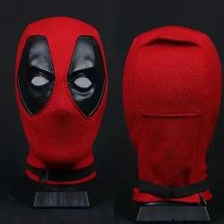 Marvel Deadpool Mask Cosplay Costume Nylon Headgear Mesh Helmet Party Carnival Costume Props Halloween Dress Up Birthday Gifts