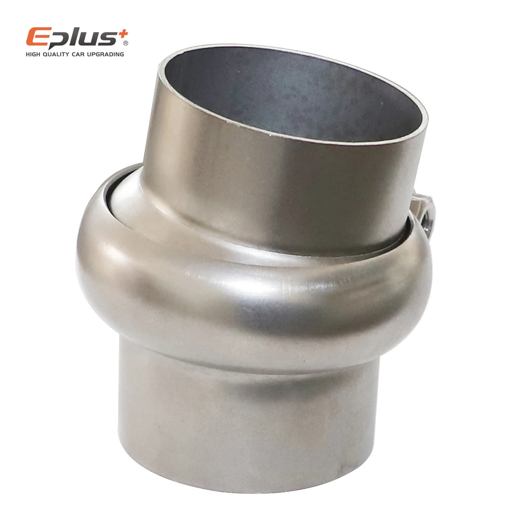 

eplus Stainless Steel Pipe Universal Joint Pipeline Adapter Suitable For All pipes Car exhaust pipe