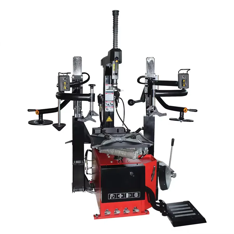 Good Sale Factory Price Fully Automatic 13-24'' Tire Changer with Right Side Helper Arm Pneumatic Tire Changing machine