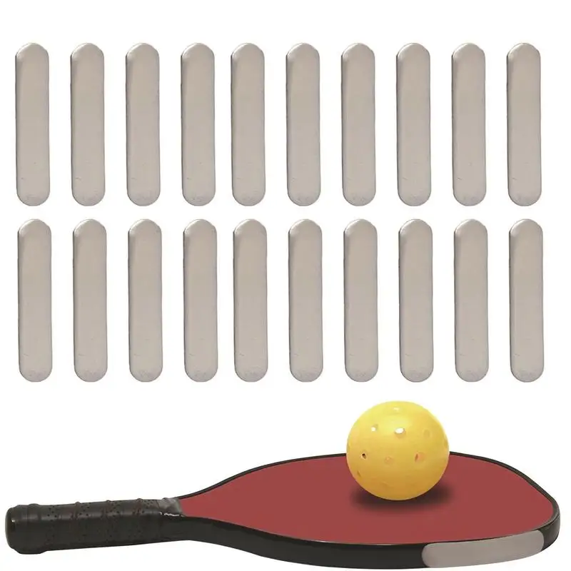 20 piezas-barra de equilibrio de peso para raqueta de tenis, cinta adhesiva 3g, Ayuda de entrenamiento para golfistas