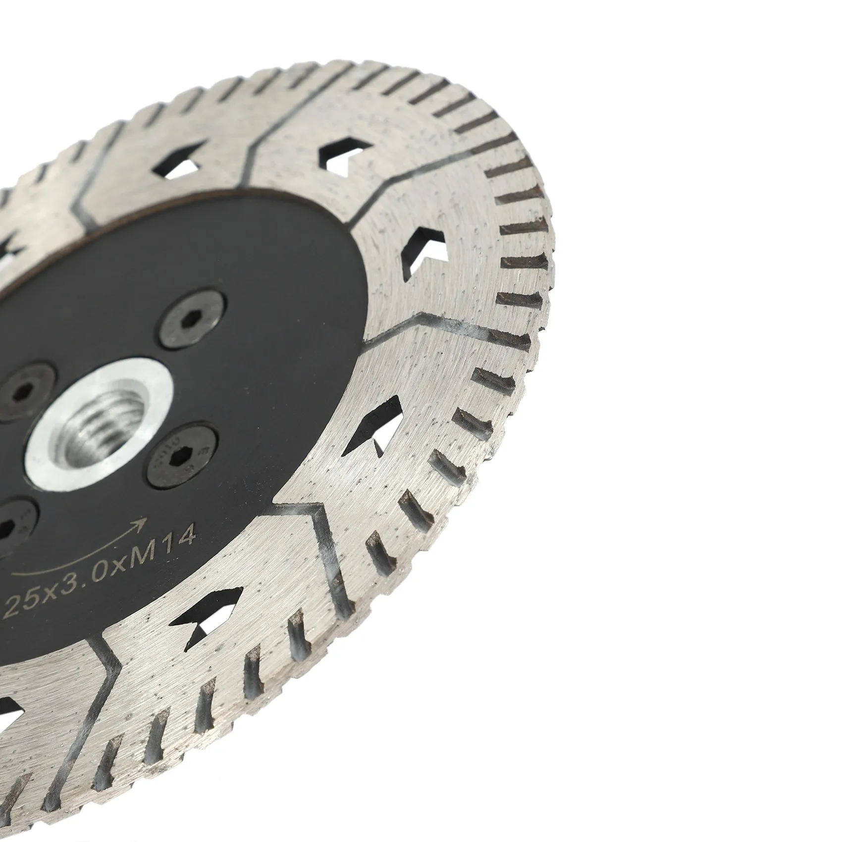 125 x 2.8mm M14 Double-Sided Diamond Saw Blade Grinding Slice Sharp Type With Flange