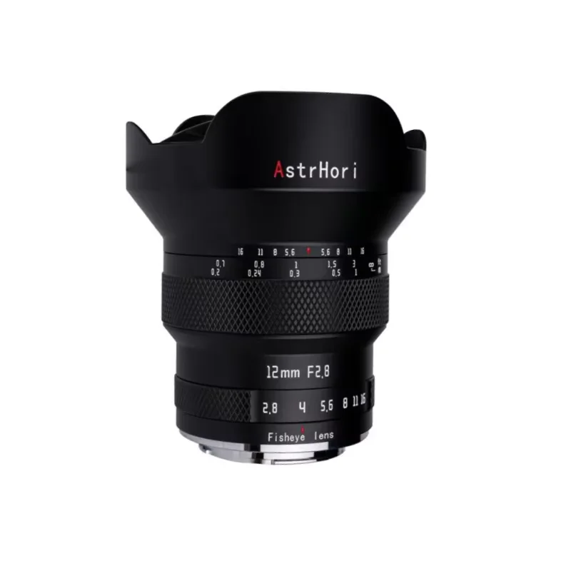 AstrHori 12mm F2.8 Fisheye Lens Full frame Wide-angle camera lens for Nikon Z Canon RF Fuji GFX Sigma/Panasonic/Leica L Camera