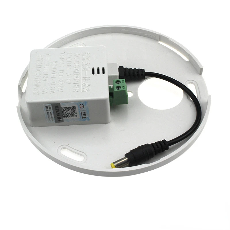 Monitoring Conch Hemisphere Bracket Indoor 12v2a Power Supply Bracket Two-in-one Bracket Built-in Cable