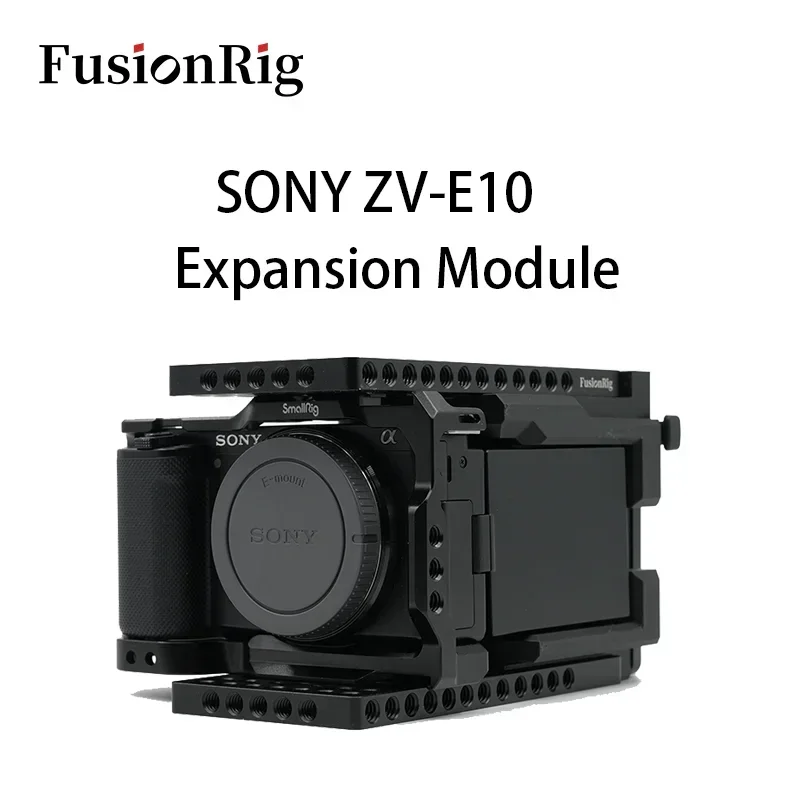 FusionRig For Sony ZVE10 Camera Cage Expansion Module cineback