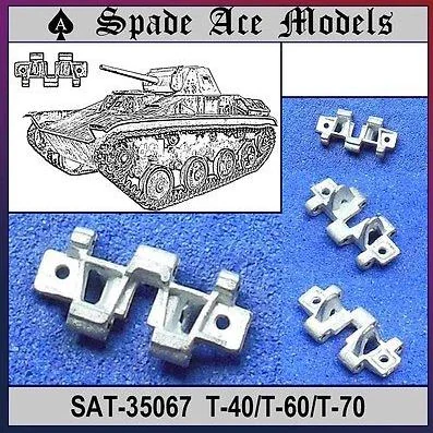 

Spade Ace Models SAT-35067 1/35 Scale Metal Track For Russian T-40/T-60/T-70