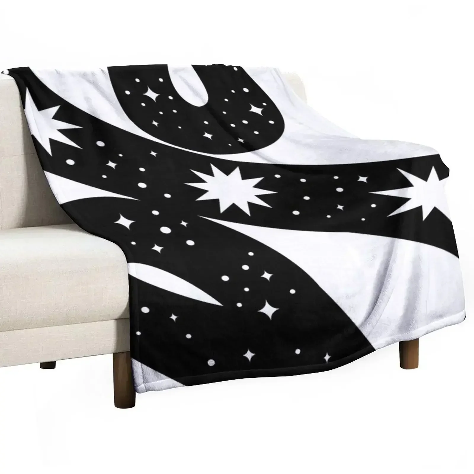 

Space snake 1 Throw Blanket Soft Warm Blanket Gift for Grandparents