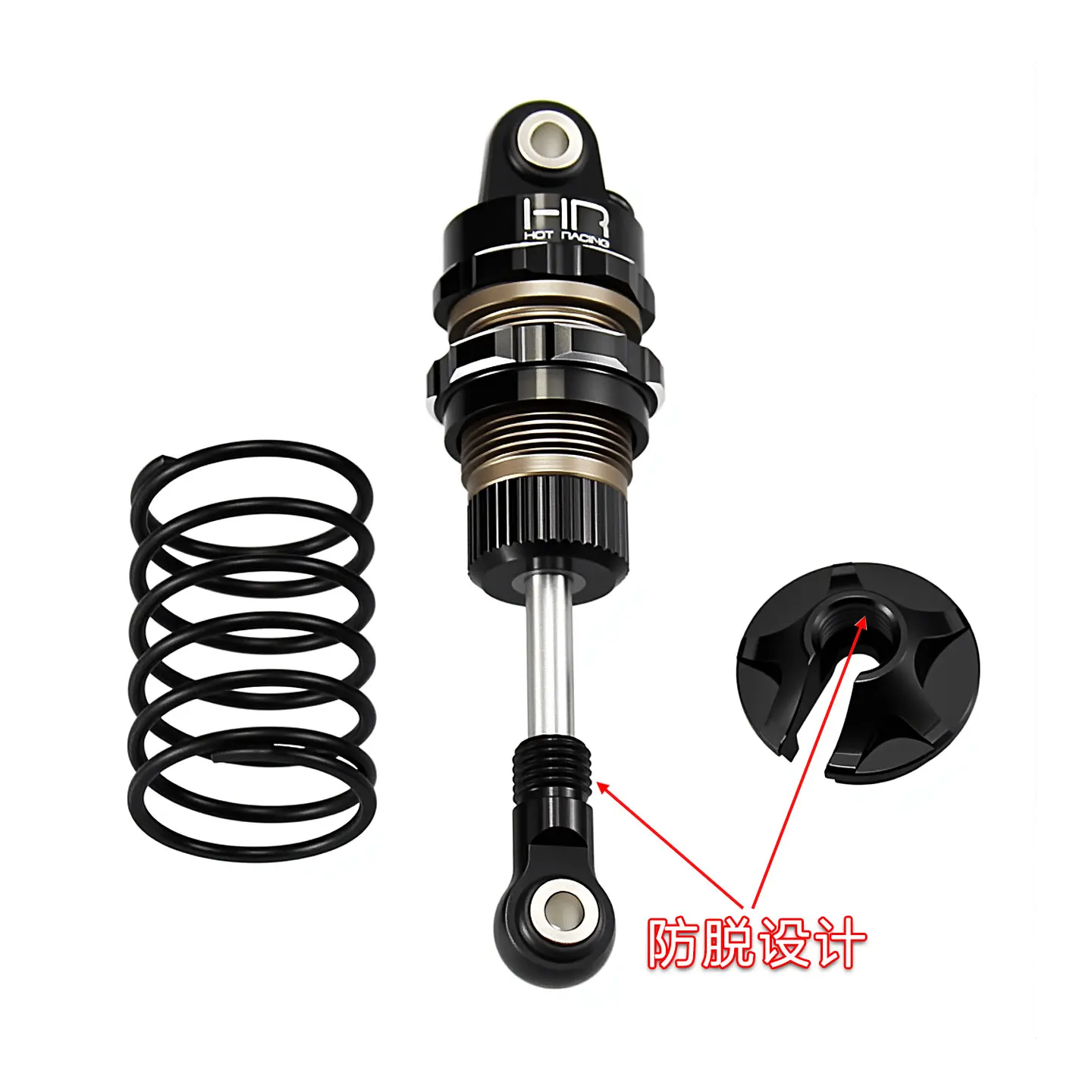 HR Traxxas Mini Slash 4x4 Universal Shock Absorber (62.5mm Mounting Distance)
