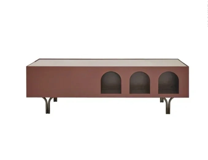 TTNordic Living Room Metal Coffee Table Small Apartment Light Luxury Household Tempered Glass Creative Coffee Table53
