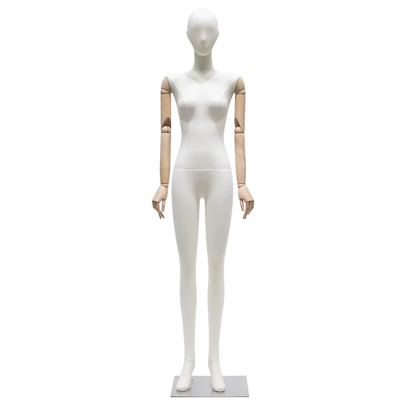 Clothing store high-end model props female full body dummy model rack window display human body