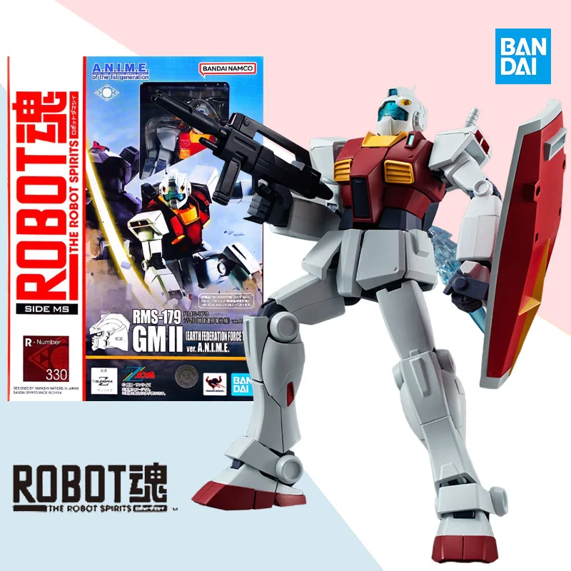 

Bandai original ROBOT soul RMS-179 GM2 EARTH FEDERATION FORCE ver ANIME anime action figure model ornaments collection toy gifts