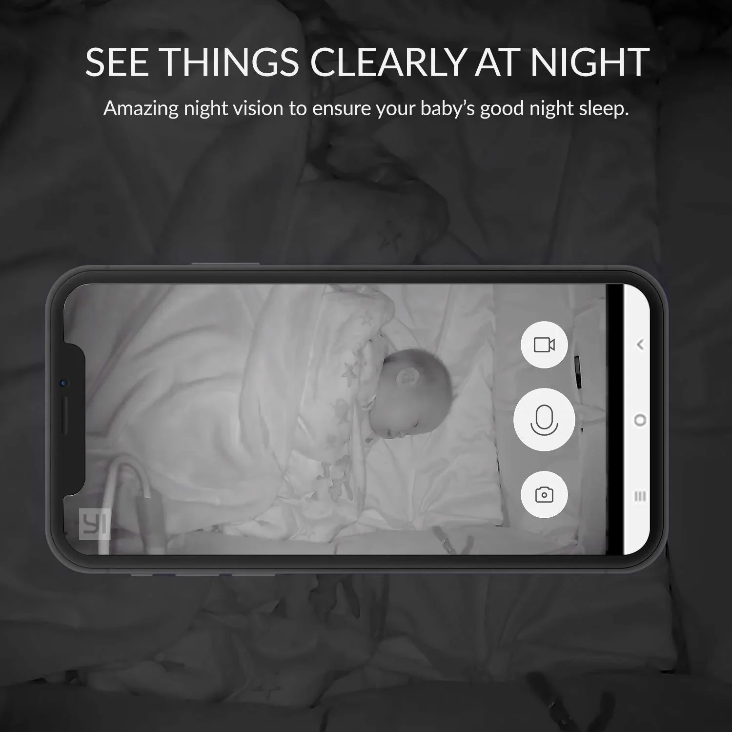 YI kami Telecamera di sicurezza esterna Dome 1080p Telecamera HD CCTV IP 360 °   Rilevamento Wifi Wireless Visione notturna IR