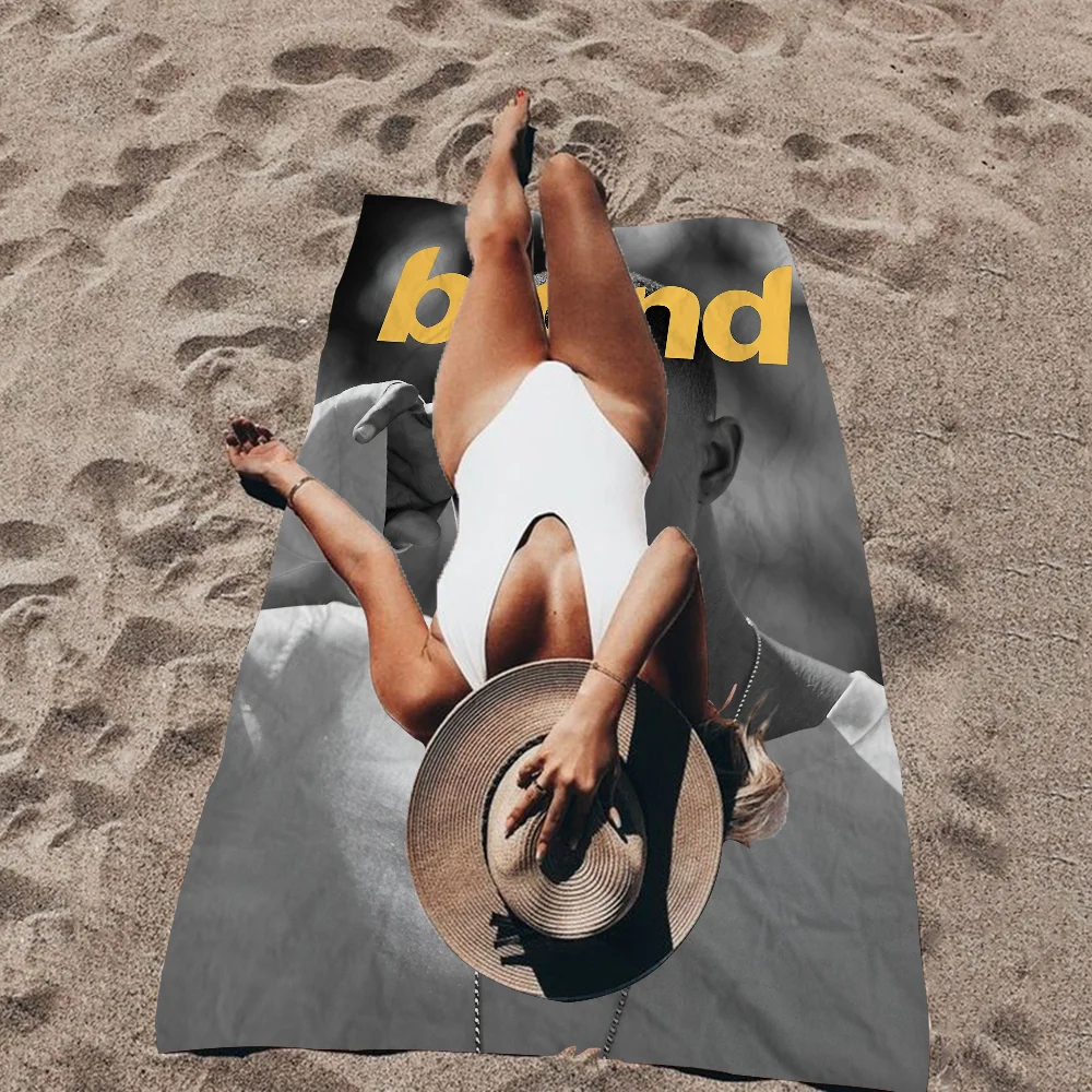 Frank Ocean Blond Microfiber Beach Towel Absorbent Quick Dry Soft Yoga Swimming Resort Mountain Climbing Towel