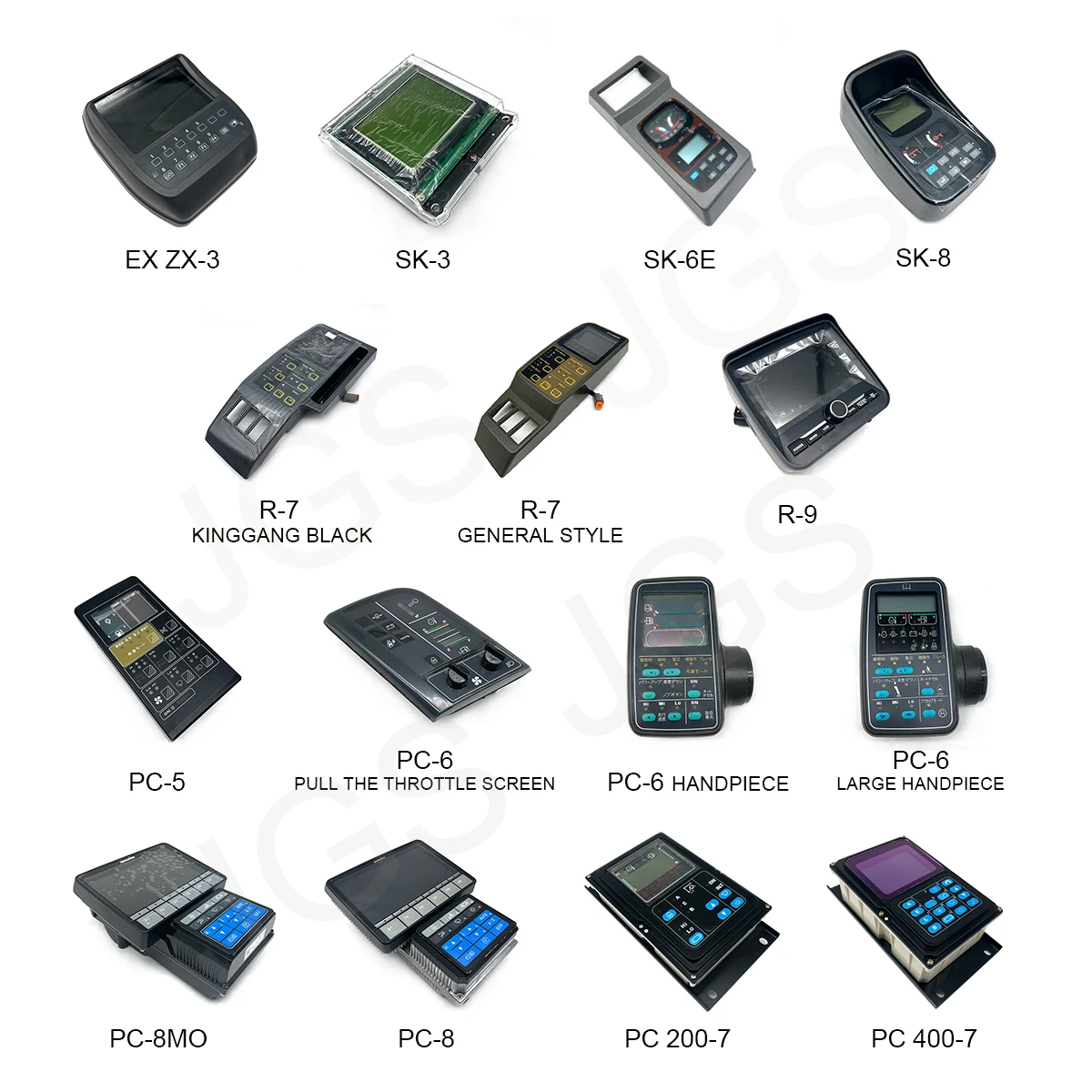 PC300-7 PC400-7 PC450-7 PC600-7 PC750-7 Excavator Monitor Display Panel 7835-12-4000 7835-12-2008 7835-12-4000