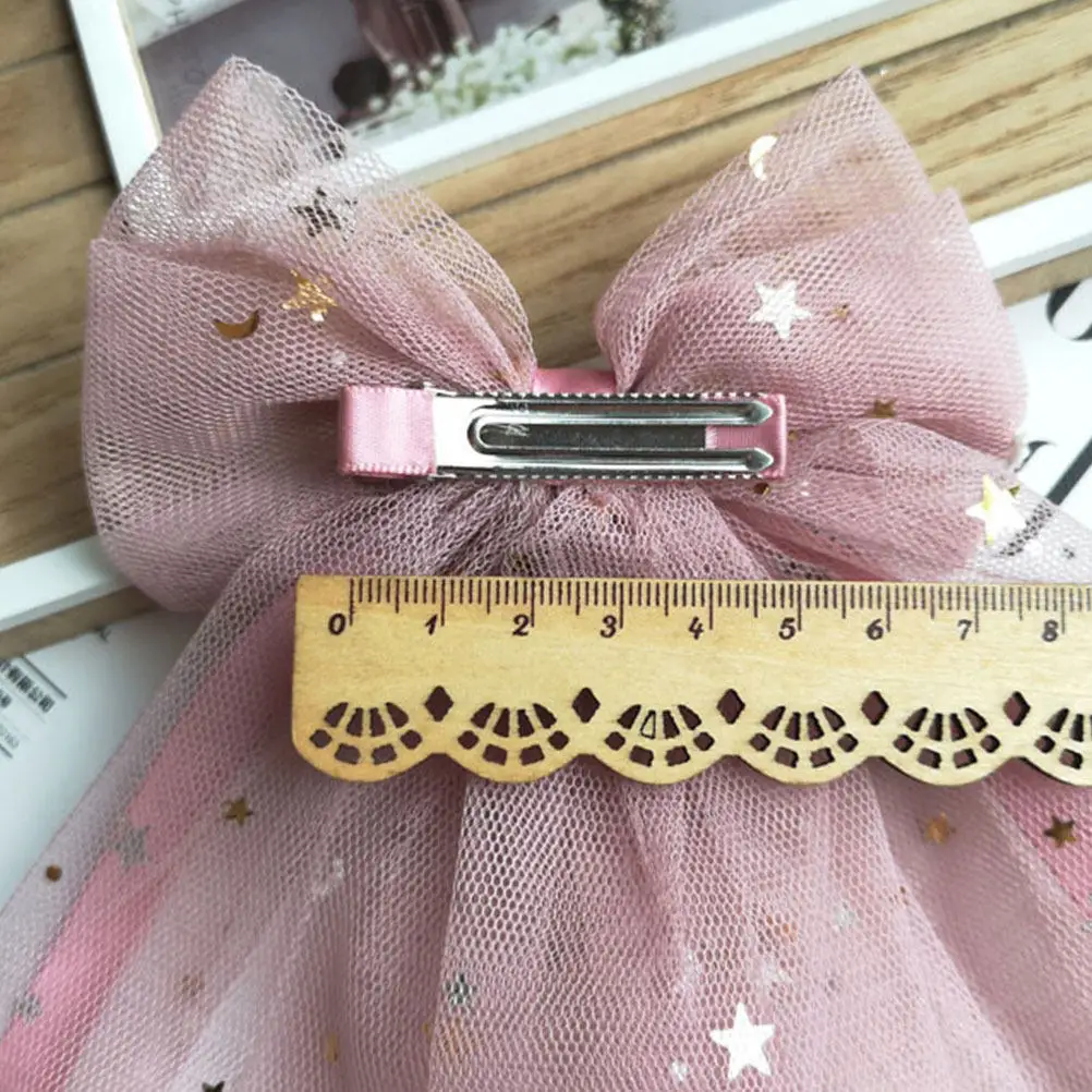 Adorable Double Layer Children's Veil Fairy Stick Set Comfortable Skin Friendly Breathable Wedding Veil for Little Girls