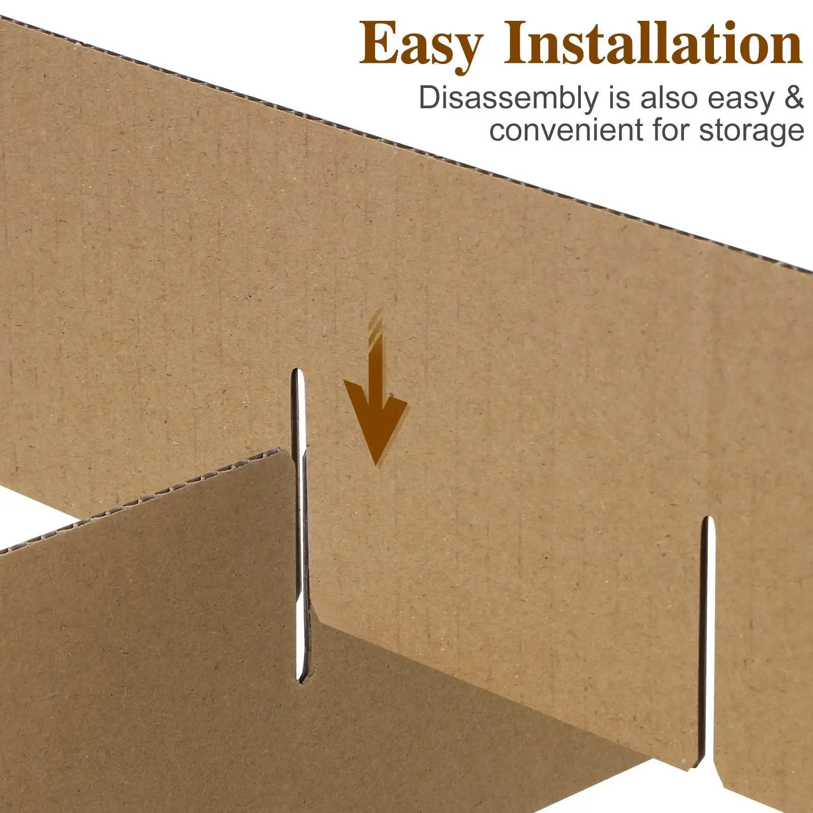Partition Shipping Carton Dividers Boxes Cardboard For Packing Paper Strong Moving Glass