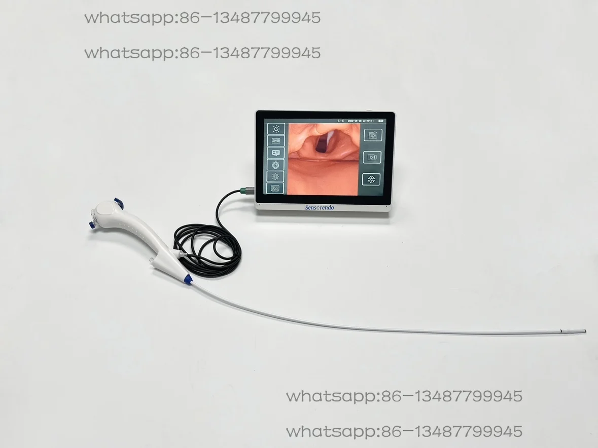 Pet animal endoscope, flexible bronchoscope, bronchoscope, electronic nasopharyngoscope for foreign body removal