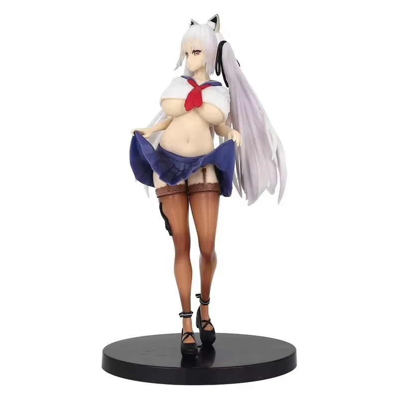 26cm Animation 2d Alvena Uniform Action Doll Model Toy Collection Gift Doll Character Decoration Statue Toys Festival Gifts