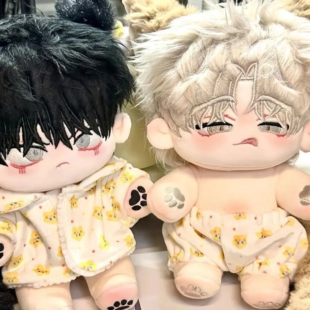 

20cm Korean BL Manwha Night by the Water Kim Ui-hyun Ryu Tae-joo Plush Doll Body Cosplay Dress Up Cotton Doll Fans Collect Gifts