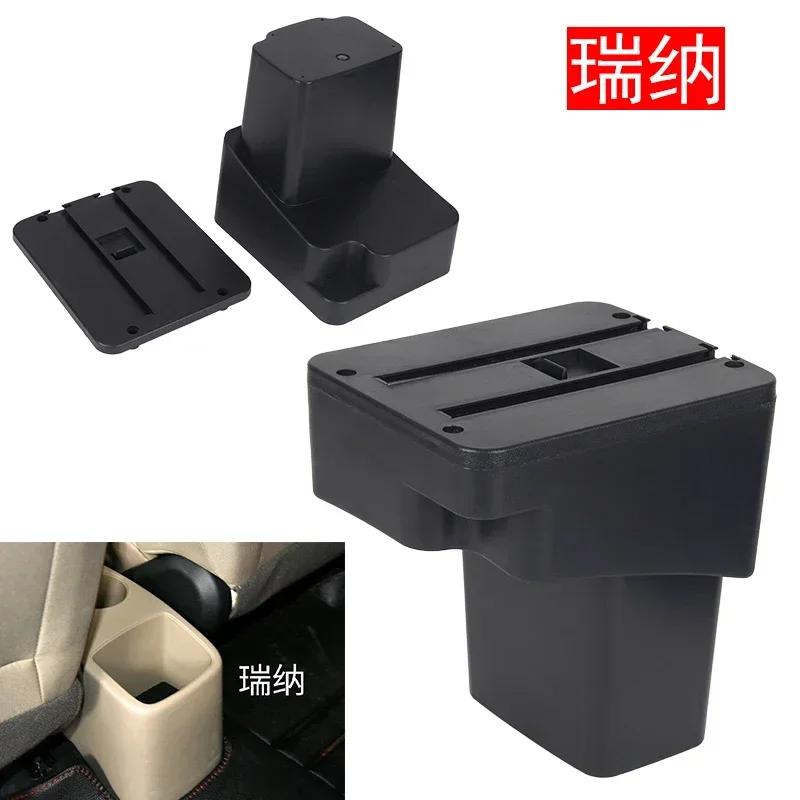 For Hyundai SOLARIS Armrest box Original dedicated central armrest box modification accessories Dual Layer USB Charging