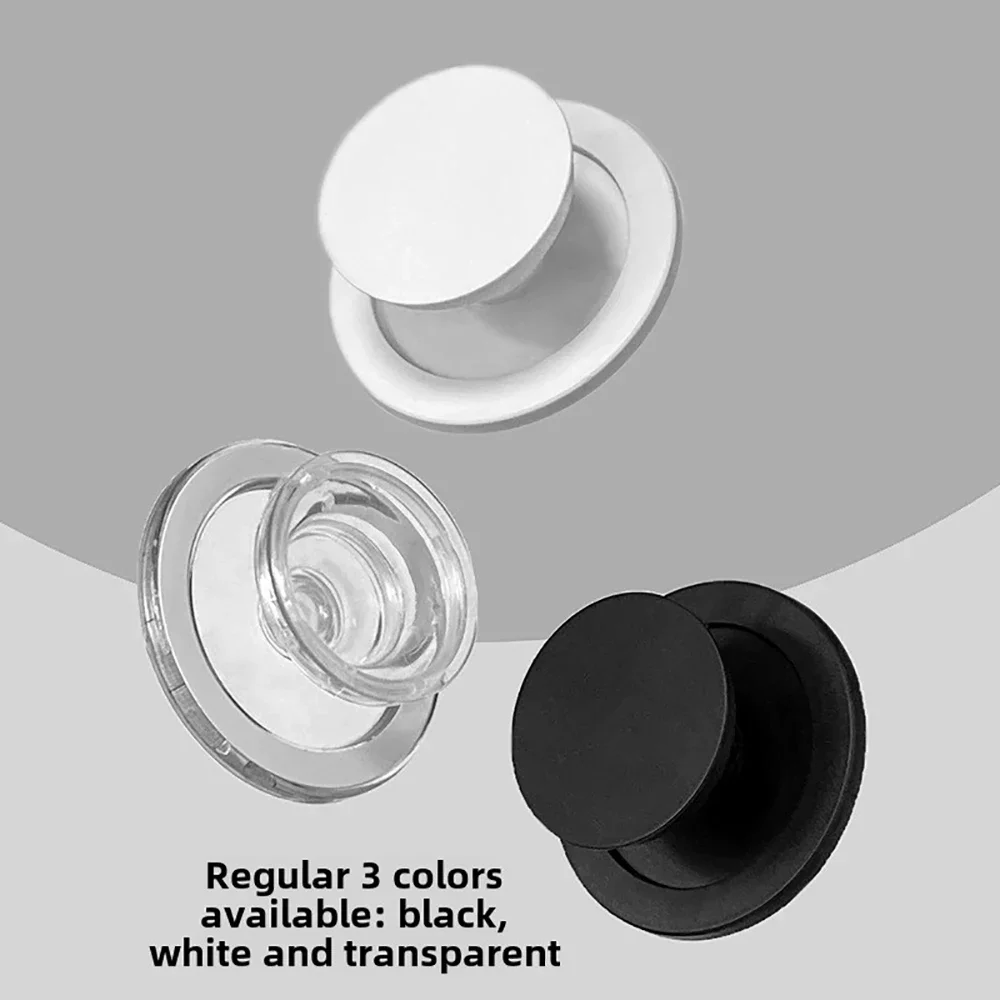 

Магнитная расширяющаяся подставка для телефона, складная ручка, держатель для кольца на палец для iPhone 16, 15, 14, кронштейн для задней крышки смартфона Samsung