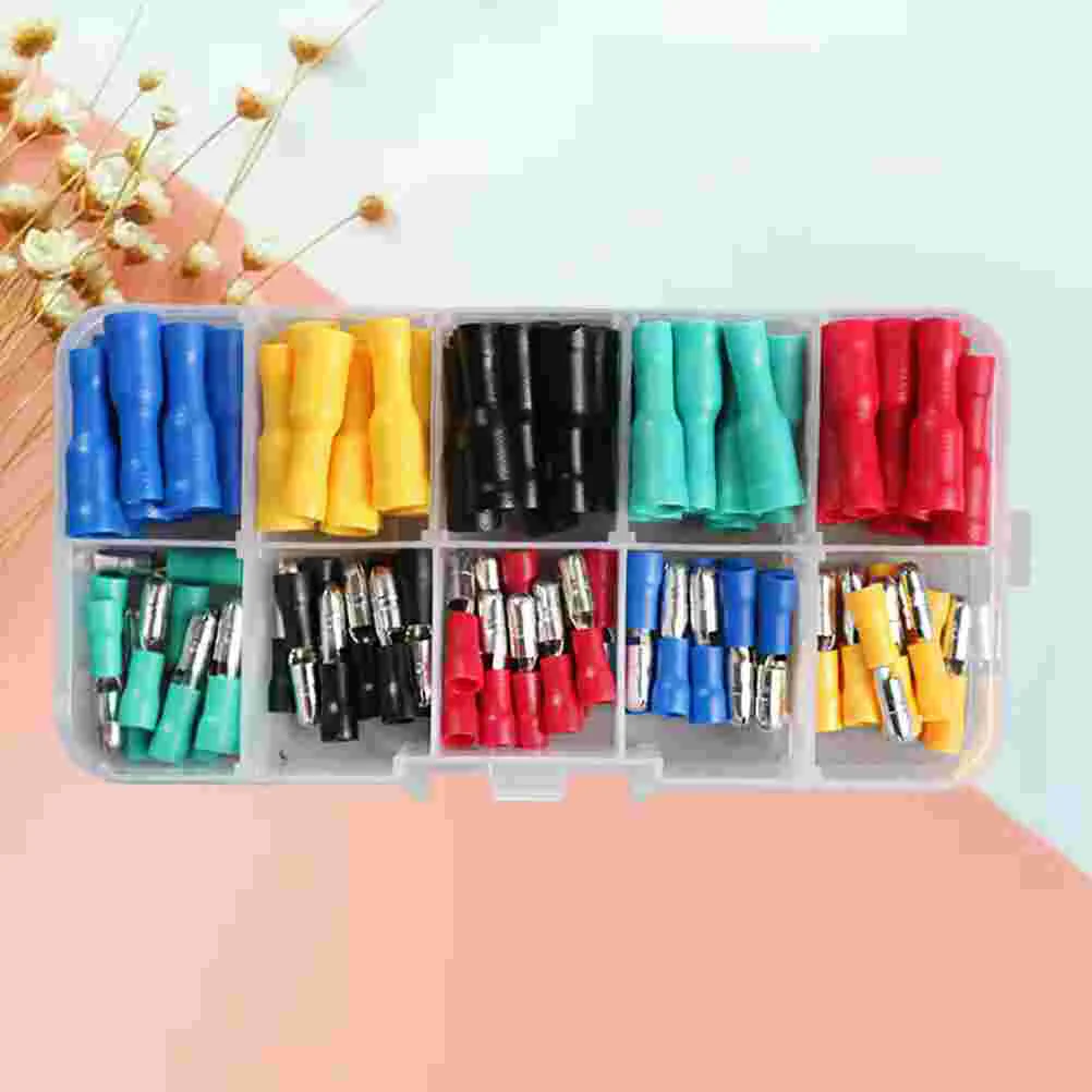 360Pcs Crimp Terminal Connector Kit Insulated Electrical Repair Multi Application Set for Household Vehicle Wiring Projects