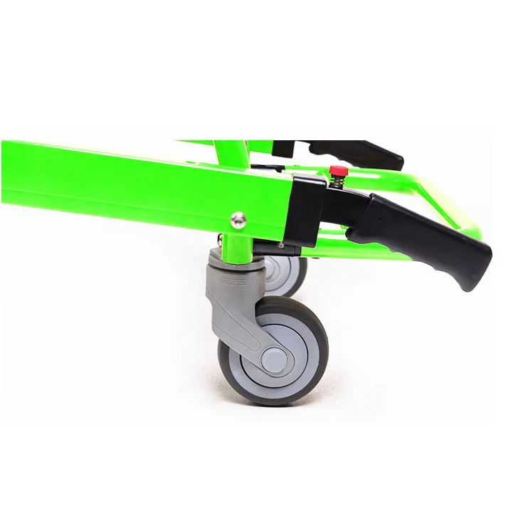Transport Patient up and Down Electric Stair Climbing Wheelchair Stretcher With Low Price