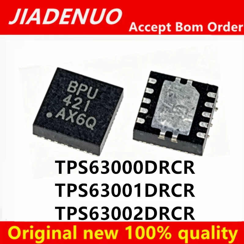(5piece)100% New TPS63001DRCR TPS63001 TPS63000DRCR TPS63000 BPT  BPU TPS63002DRCR TPS63002 BPV QFN-10 Chipset
